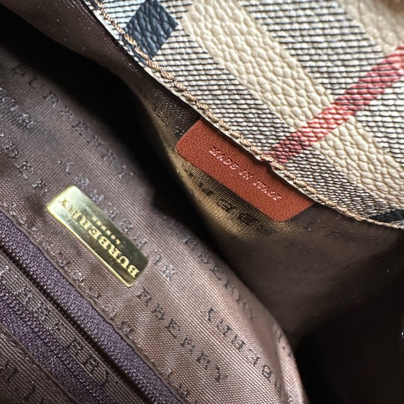 đź’ŻBurberry Iconic Plaid Checker Brown Big Backpack - Picture 9 of 16